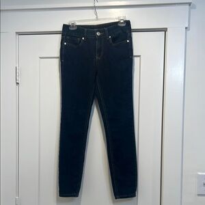 Harper Women's Blue Jeans dark denim skinny size 27.